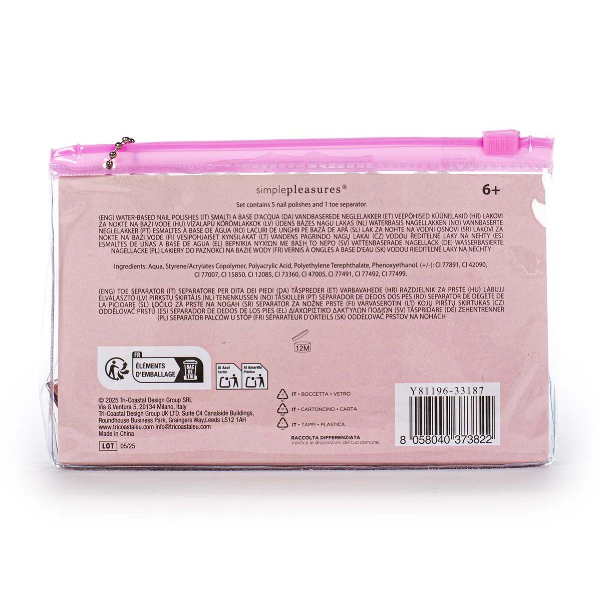 Set lakova za nokte sa separatorom NOVA GODINA 