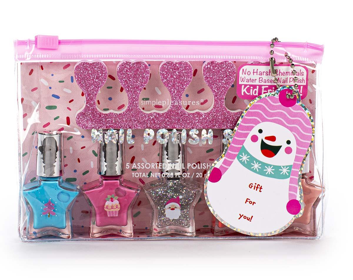 Set lakova za nokte sa separatorom NOVA GODINA 