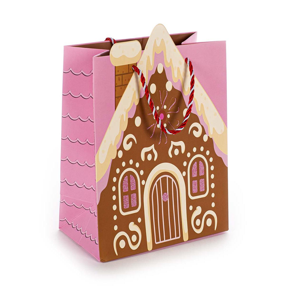 Ukrasna kesa NOVA GODINA - KUĆA OD SLATKIŠA 