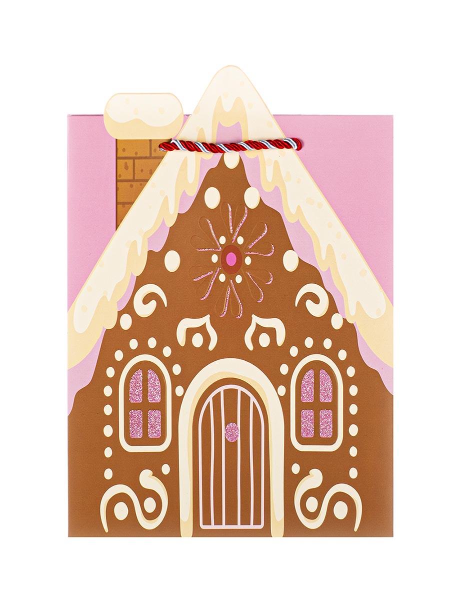 Ukrasna kesa NOVA GODINA - KUĆA OD SLATKIŠA 