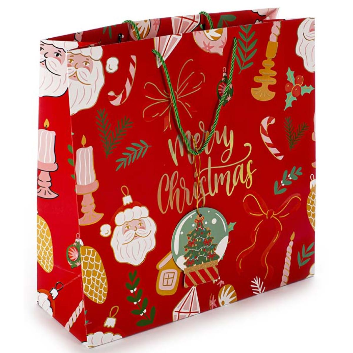 Novogodišnja ukrasna kesa MERRY CHRISTMASS 