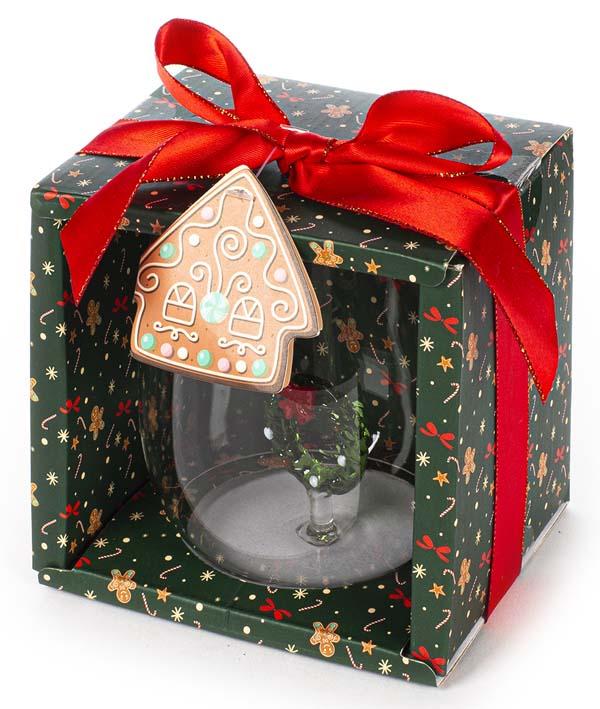 Novogodišnja čaša sa figurom VENČIĆ 