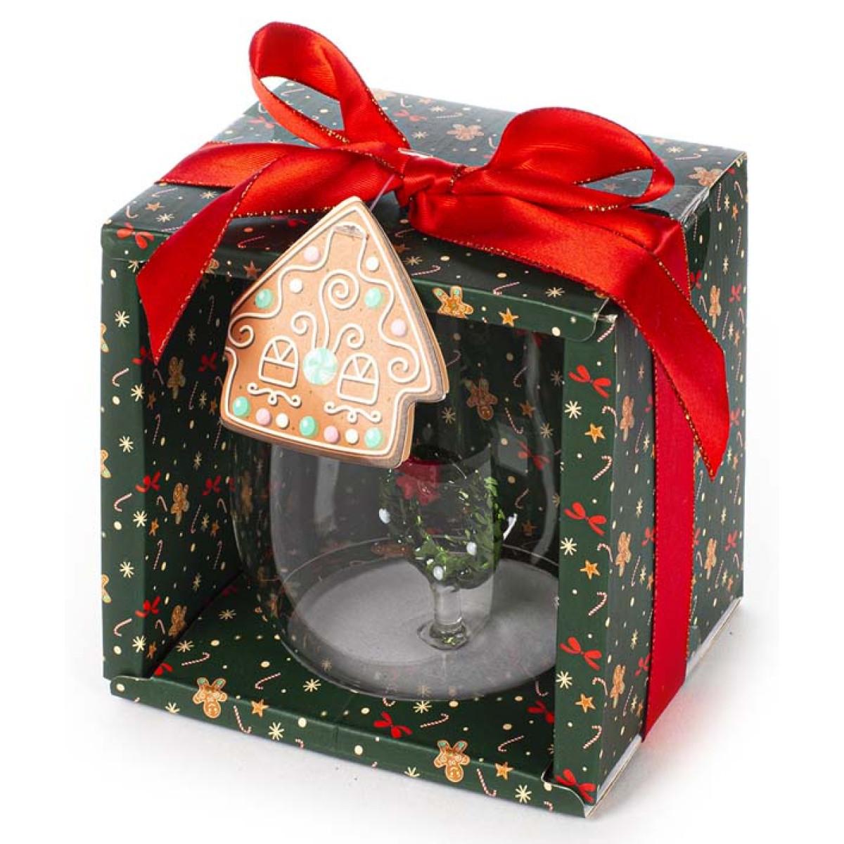 Novogodišnja čaša sa figurom VENČIĆ 