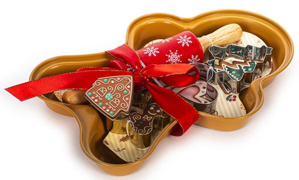 Novogodišnji set za pravljenje kolača GINGERBREAD 