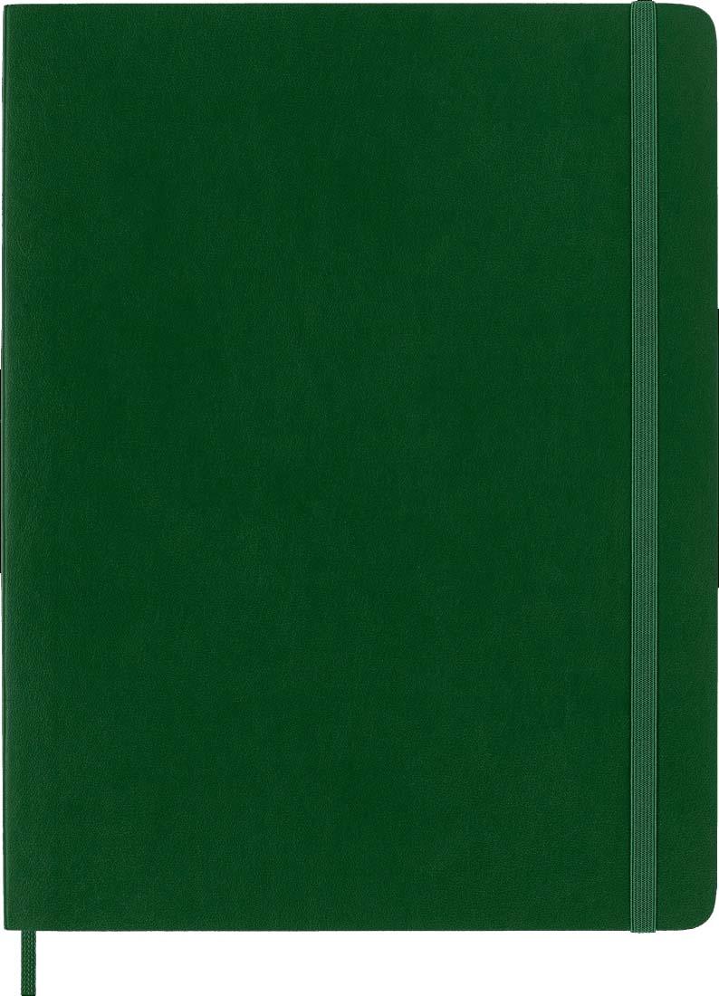 Notes na kvadratiće 19x25 XL MOLESKINE Myrtle Green soft 