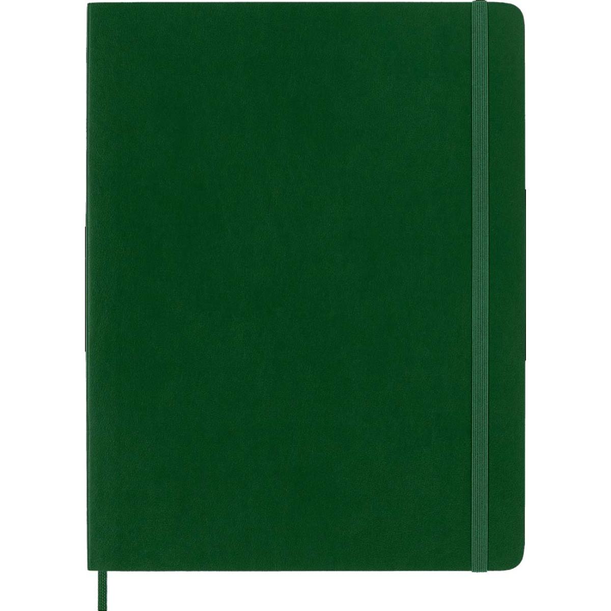 Notes na kvadratiće 19x25 XL MOLESKINE Myrtle Green soft 