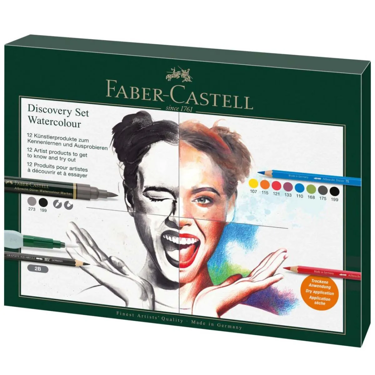 Akvarel markeri 1/12 FABER CASTEL - DURER 