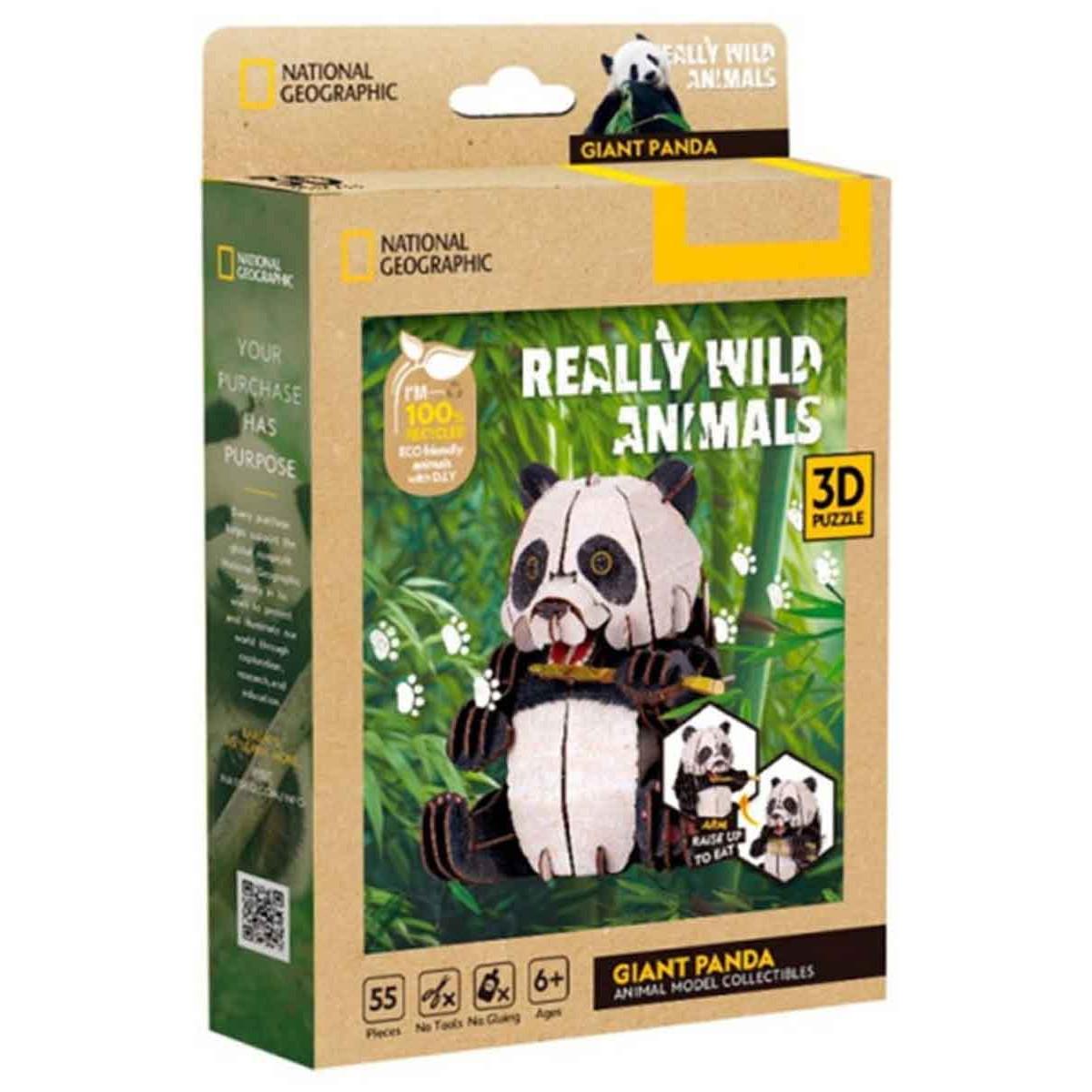 CubicFun 3D puzzle GIANT PANDA 55 kom 