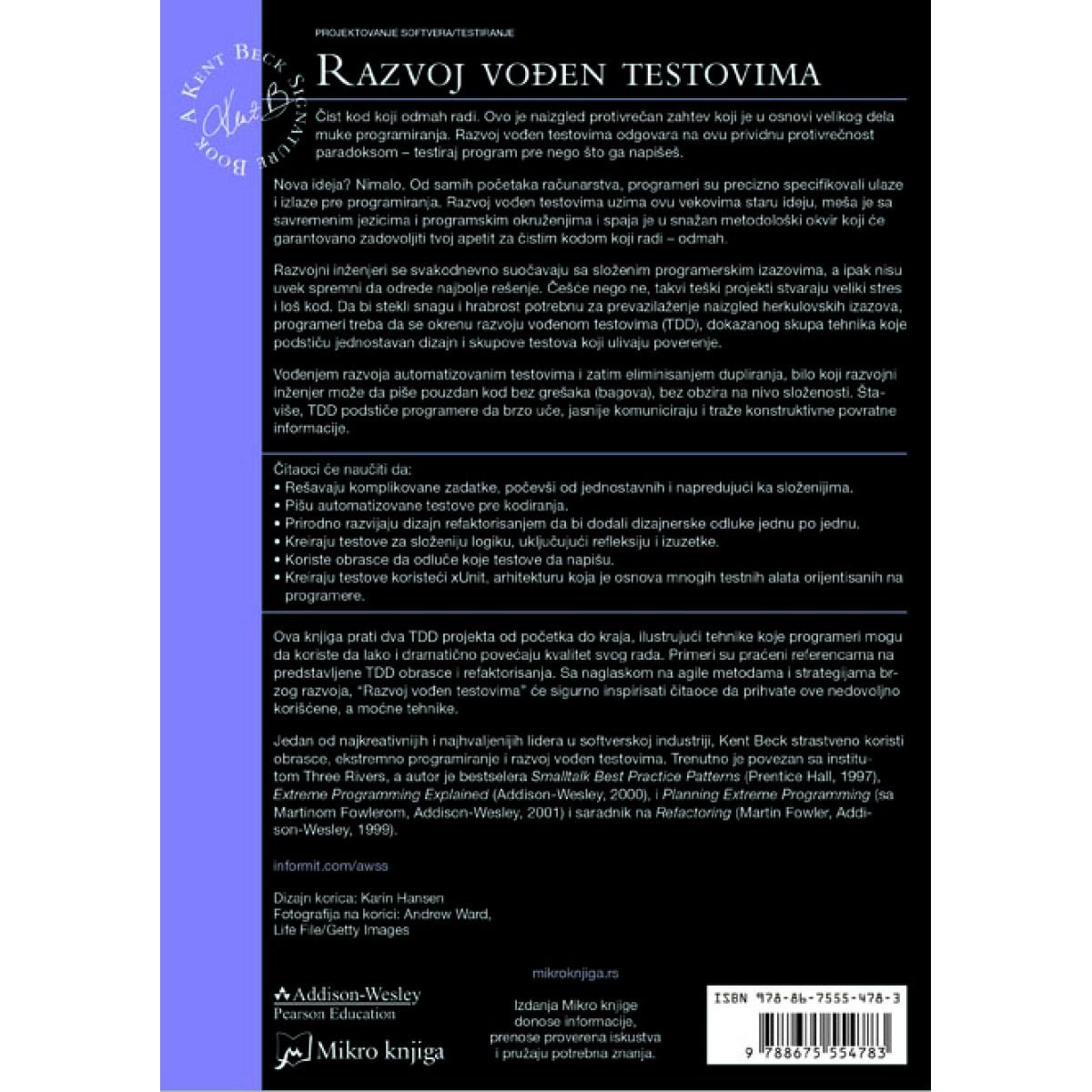 RAZVOJ VOĐEN TESTOVIMA 