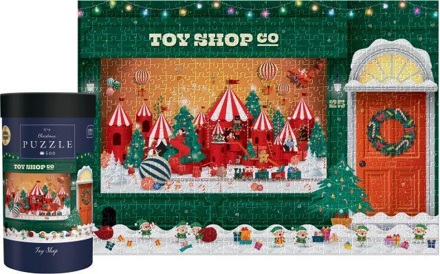 Novogodišnje puzzle  CHRISTMAS  TOY SHOP 500kom 