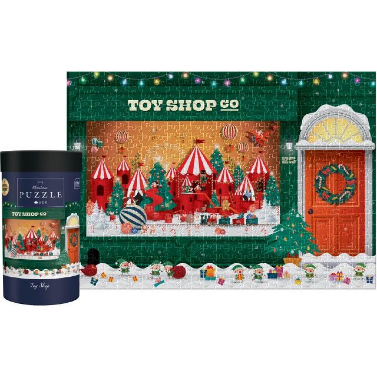 Novogodišnje puzzle  CHRISTMAS  TOY SHOP 500kom 