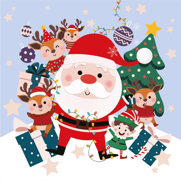 Novogodišnje puzzle CHRISTMAS  SANTA 49kom 