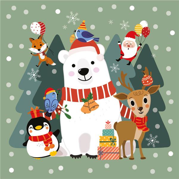 Novogodišnje puzzle CHRISTMAS TIME 49kom 