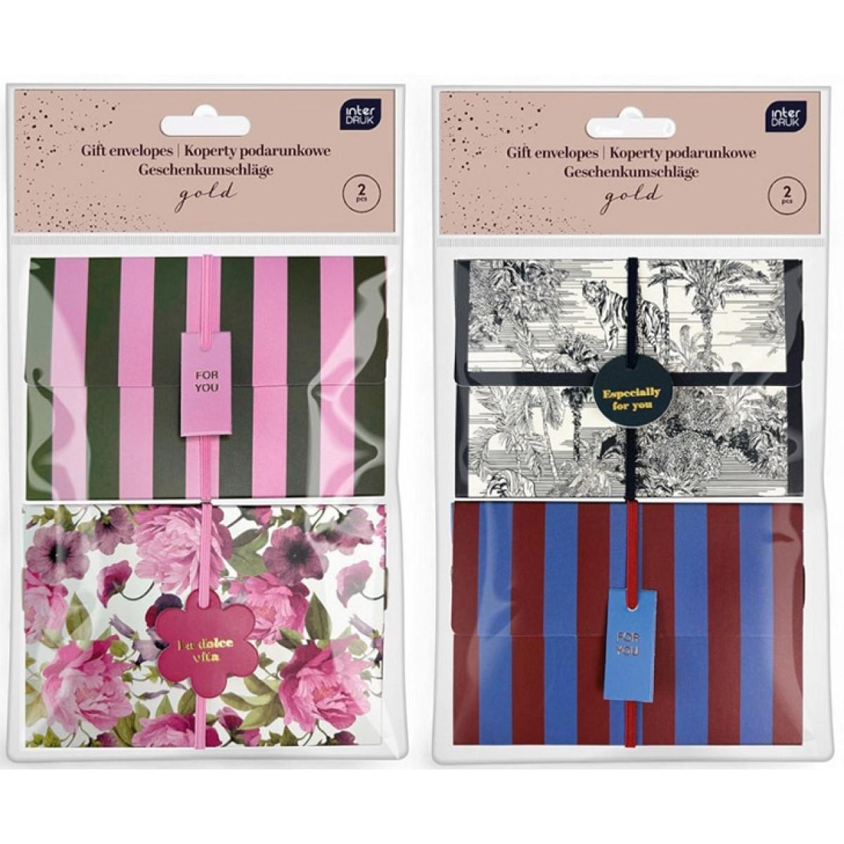 Set dve poklon koverte GOLD 2 