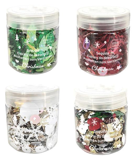 Šljokice za dekoraciju BOŽIĆ 