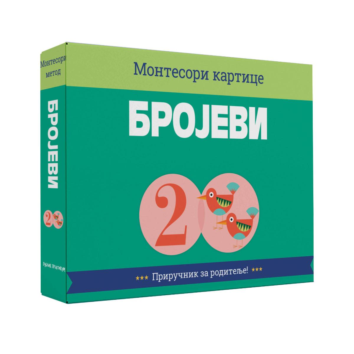 MONTESORI KARTICE - BROJEVI 