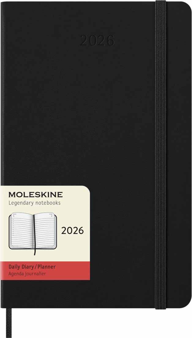 Planer MOLESKINE 2026 TP crni 
