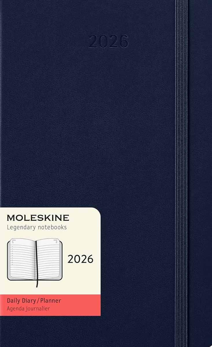 Planer MOLESKINE 2026 TP tamno plavi 