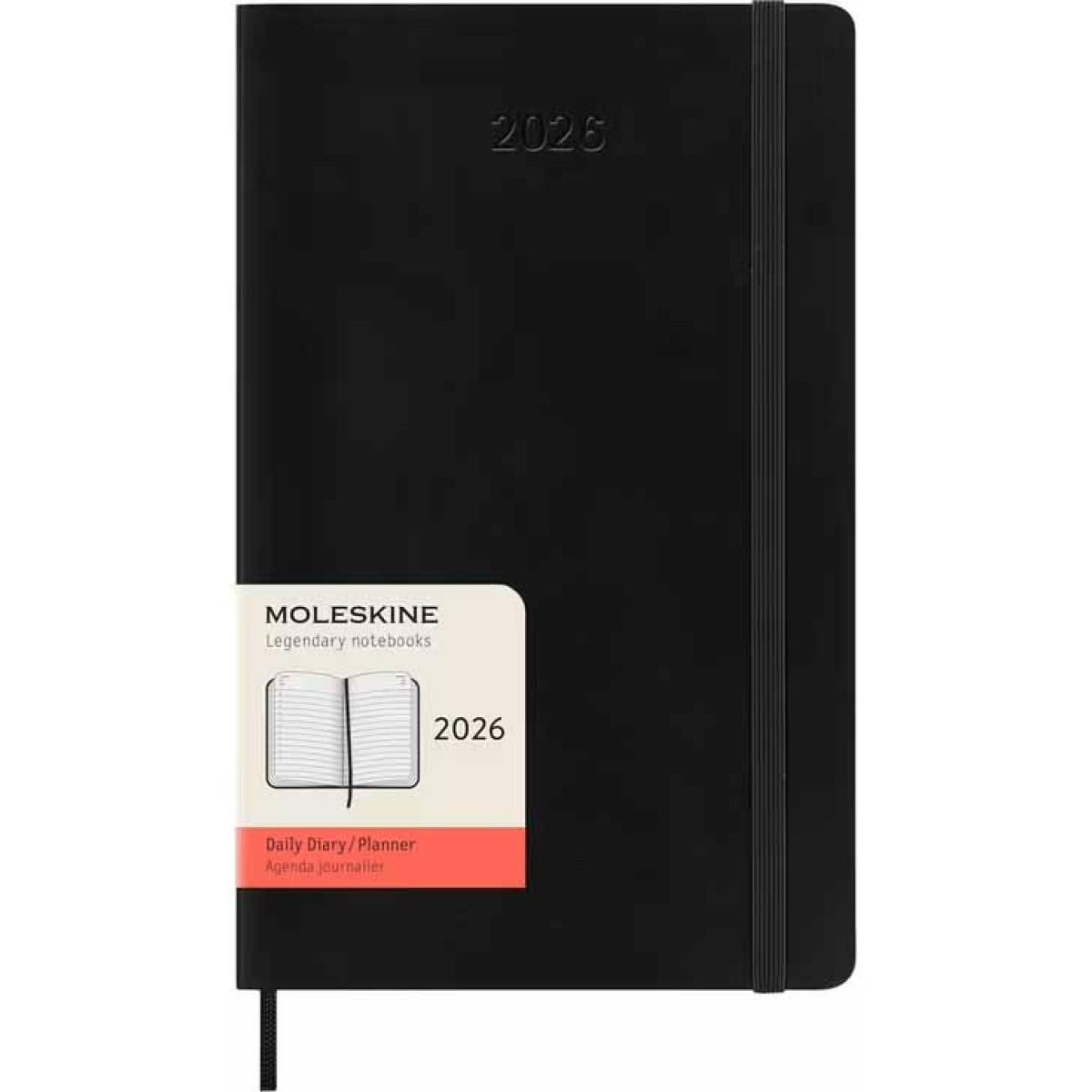 Planer MOLESKINE 2026 MP crni 