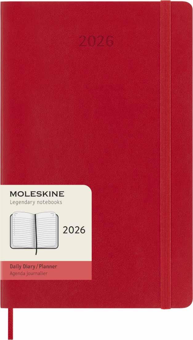 Planer MOLESKINE 2026 MP crveni 