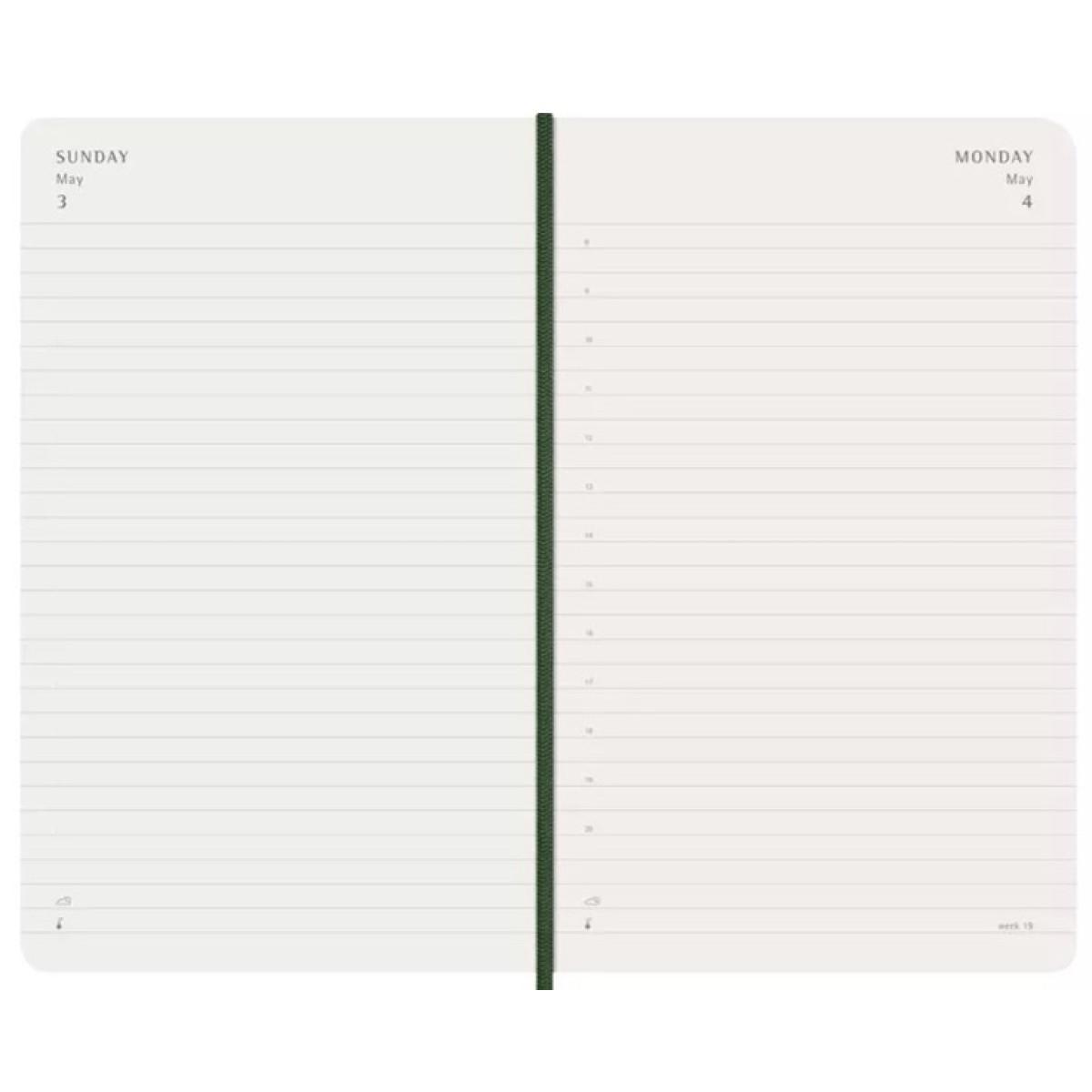 MOLESKINE Dnevni planer MP ZELENI 13 x 21 cm 