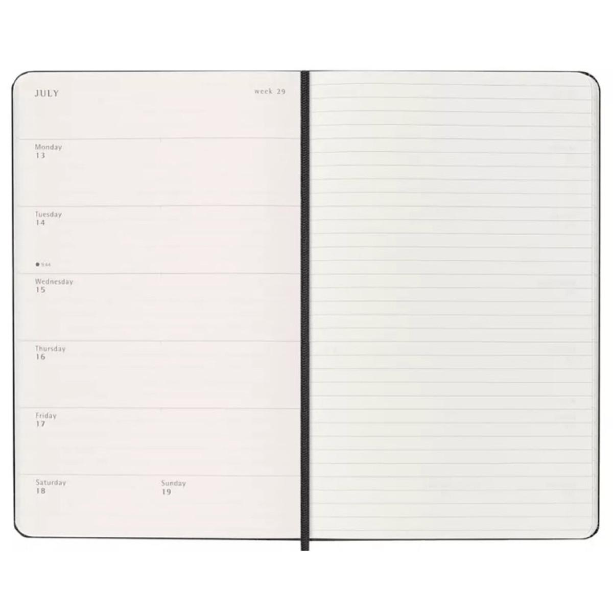 MOLESKINE Nedeljni planer TP CRNI 