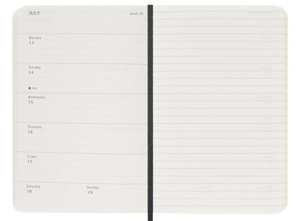 MOLESKINE nedeljni planer MP BLACK 2026 