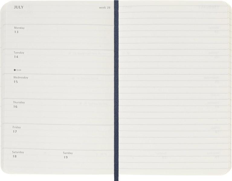 MOLESKINE nedeljni planer MP BLUE 2026 