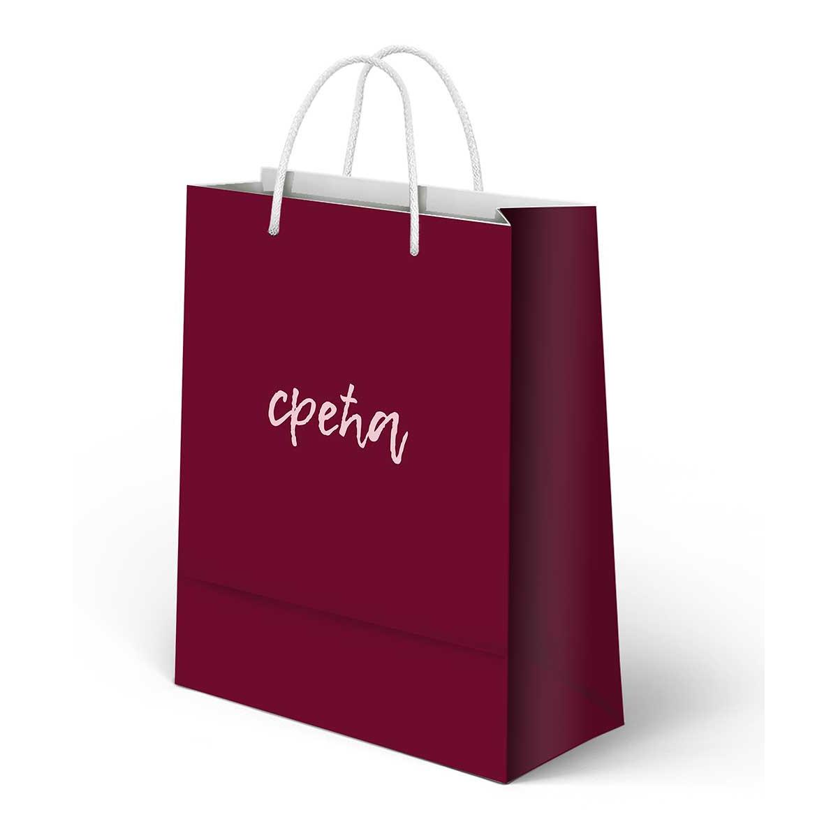 Ukrasna kesa SREĆA, LJUBAV 25x37x9cm (više vrsta) 