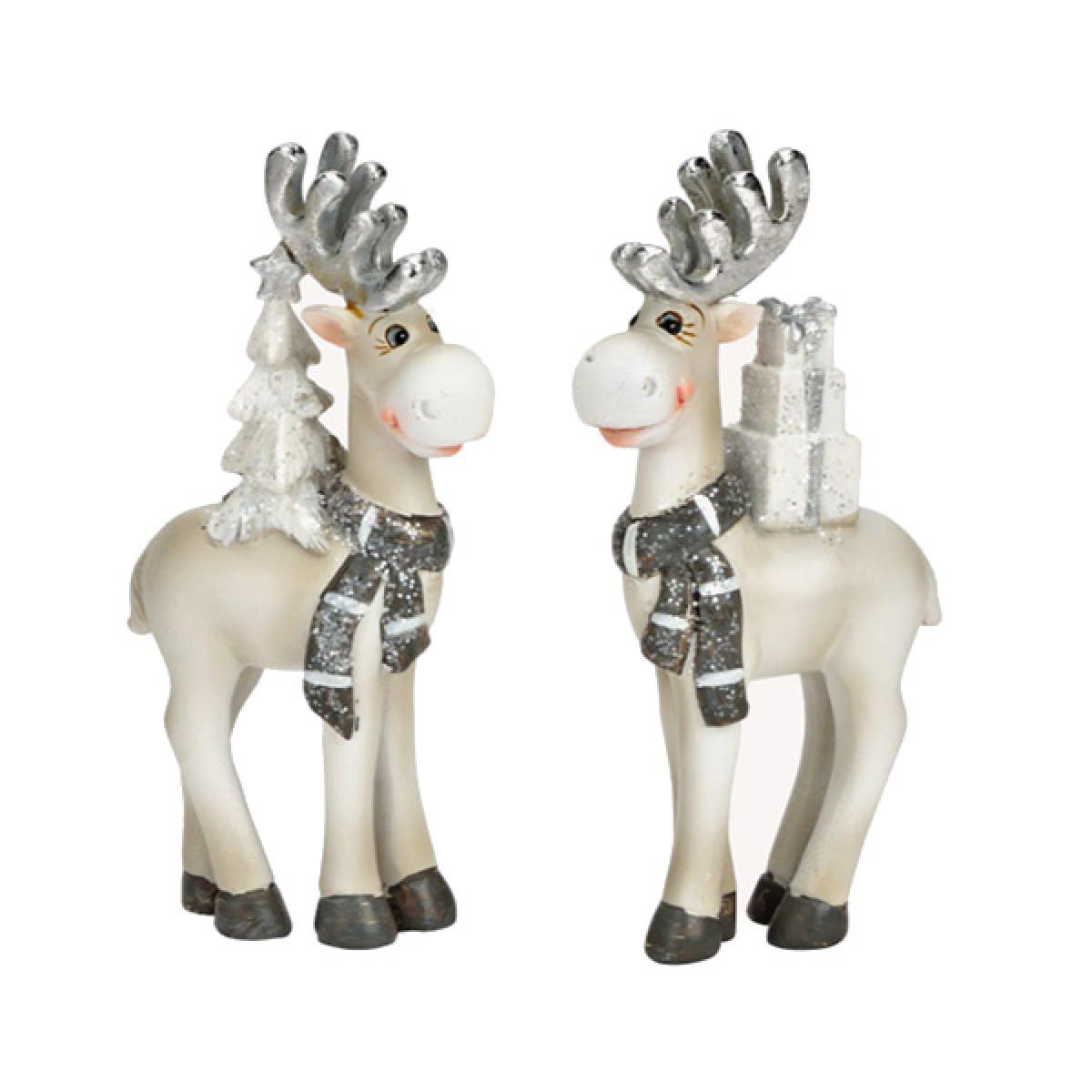 Novogodišnja figura VESELI LOS 11cm (Više vrsta) 