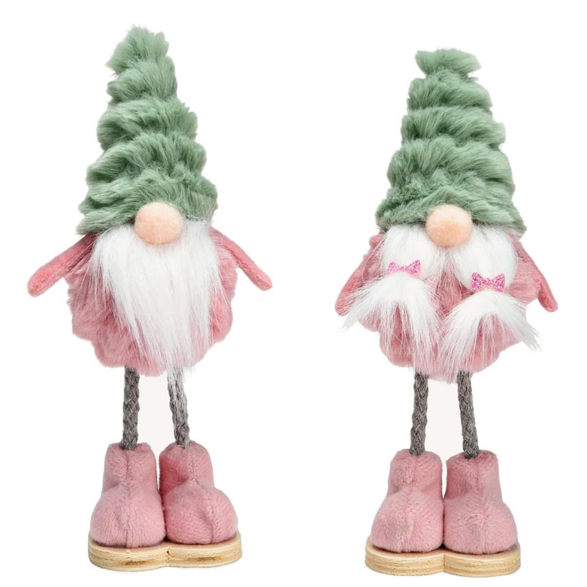 Novogodišnja figura PATULJAK 18cm (Više vrsta) 