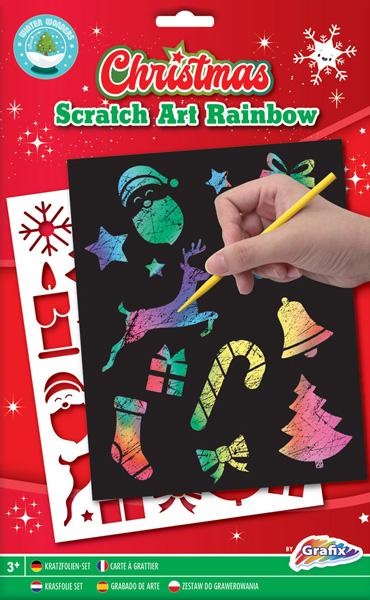 Novogodišnji SCRATCH BOOK A5 