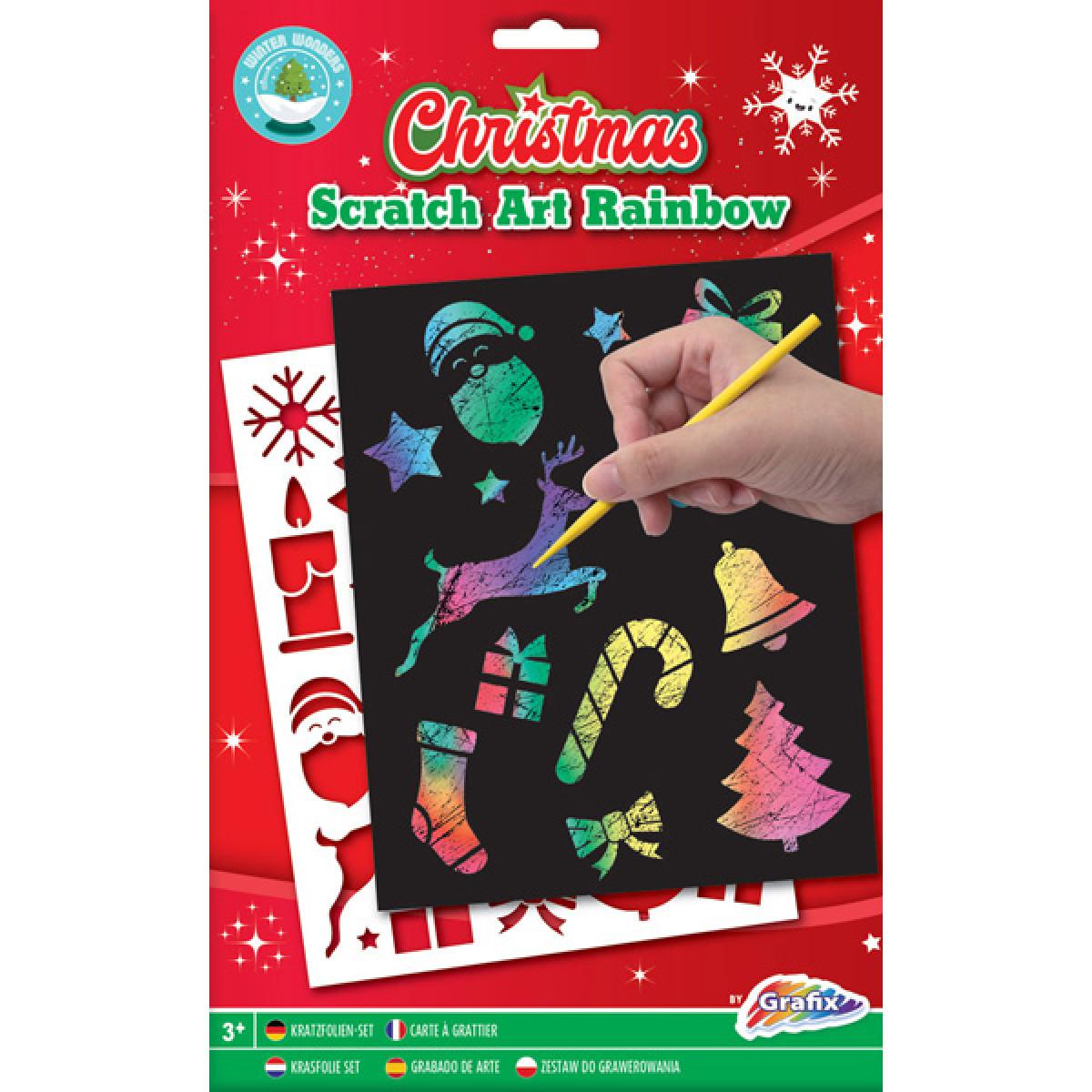 Novogodišnji SCRATCH BOOK A5 