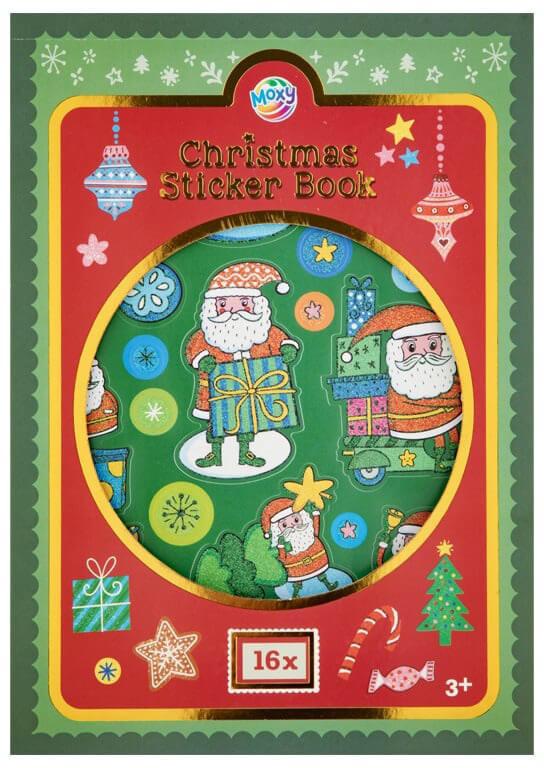 Novogodišnji stikeri A4 XMAS, 16 listova 
