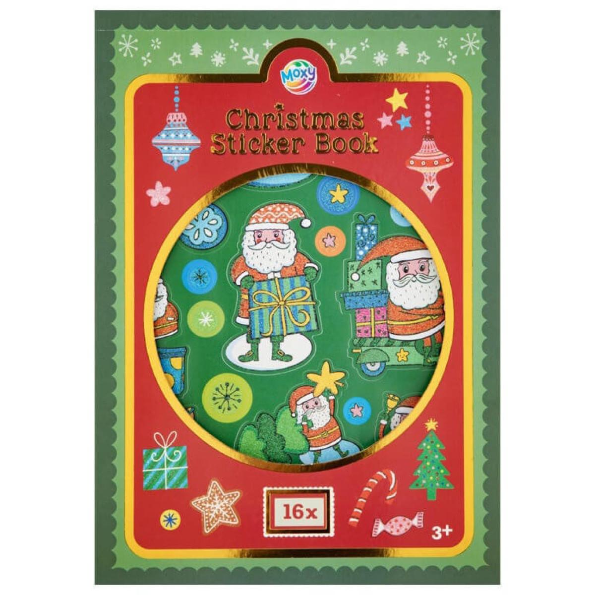 Novogodišnji stikeri A4 XMAS, 16 listova 