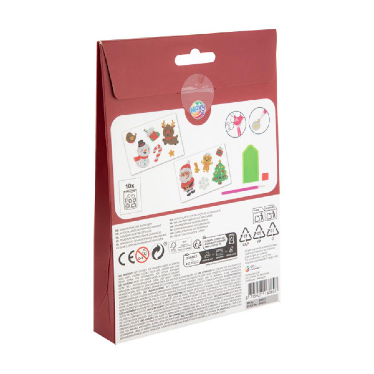 Slikanje cirkonima, stikeri NOVA GODINA 12kom 