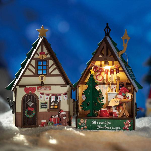 Novogodišnje 3D puzzle TWINKLING CHRISTMAS HOUSE 