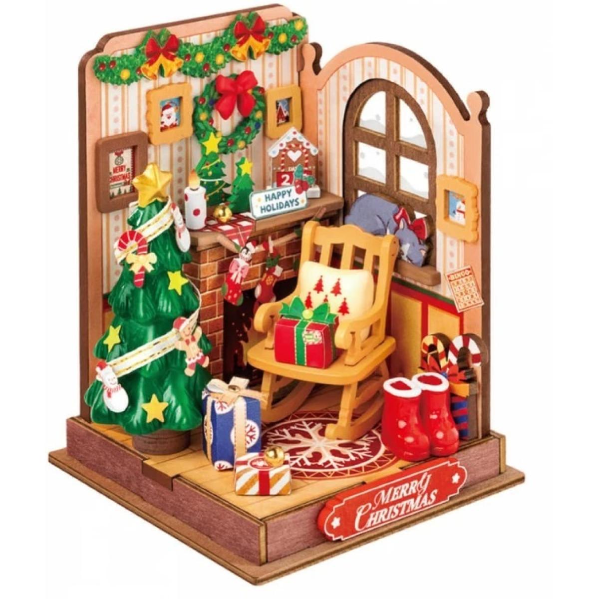 3D puzzle BOŽIĆNI KAMIN 