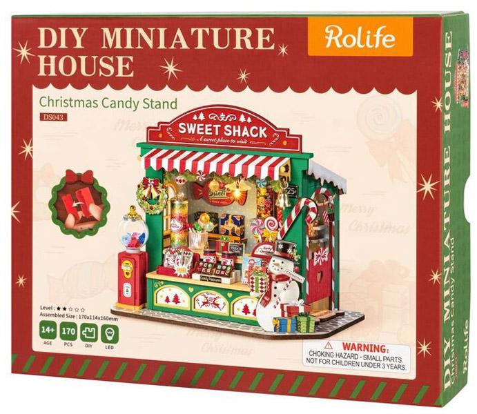 Novogodišnje 3D puzzle BOŽOĆNO CANDY SHOP 