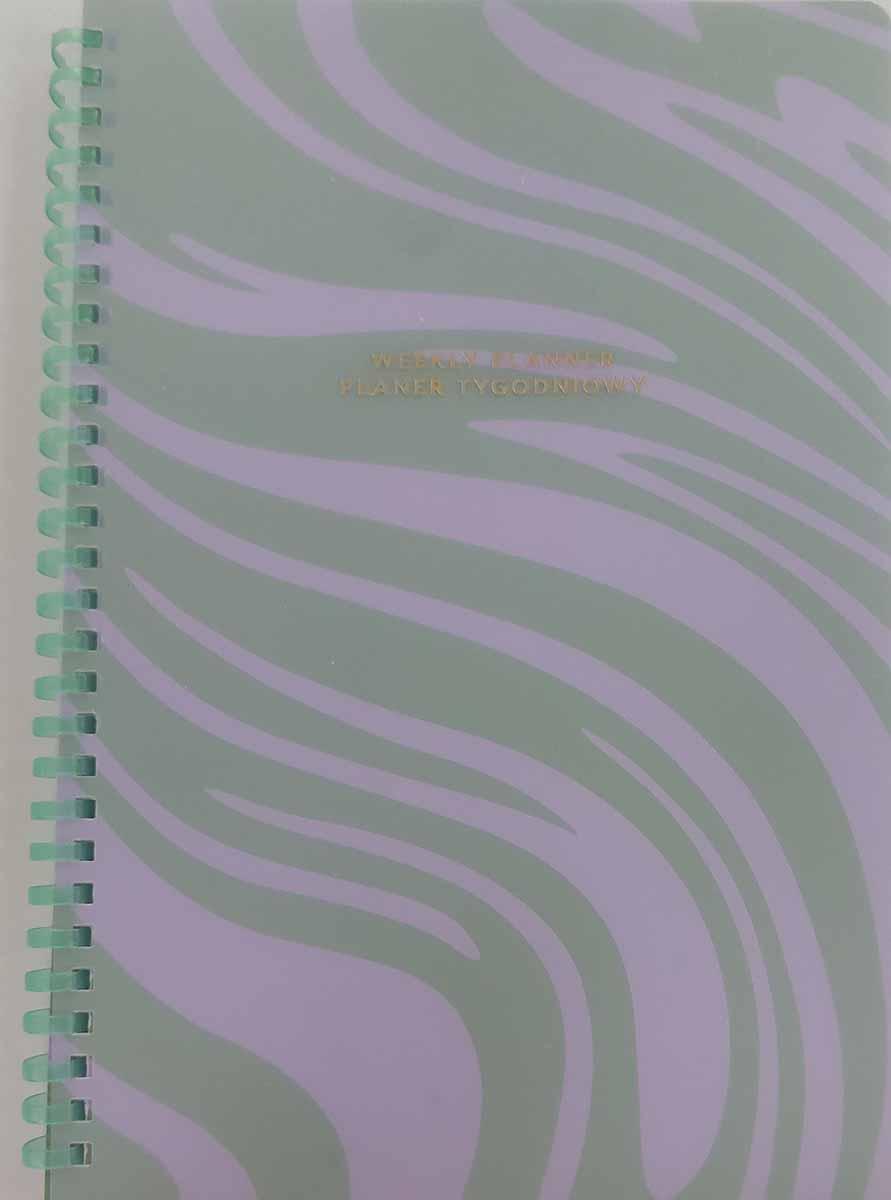 Notes WEEKLY PLANNER zeleni lila 