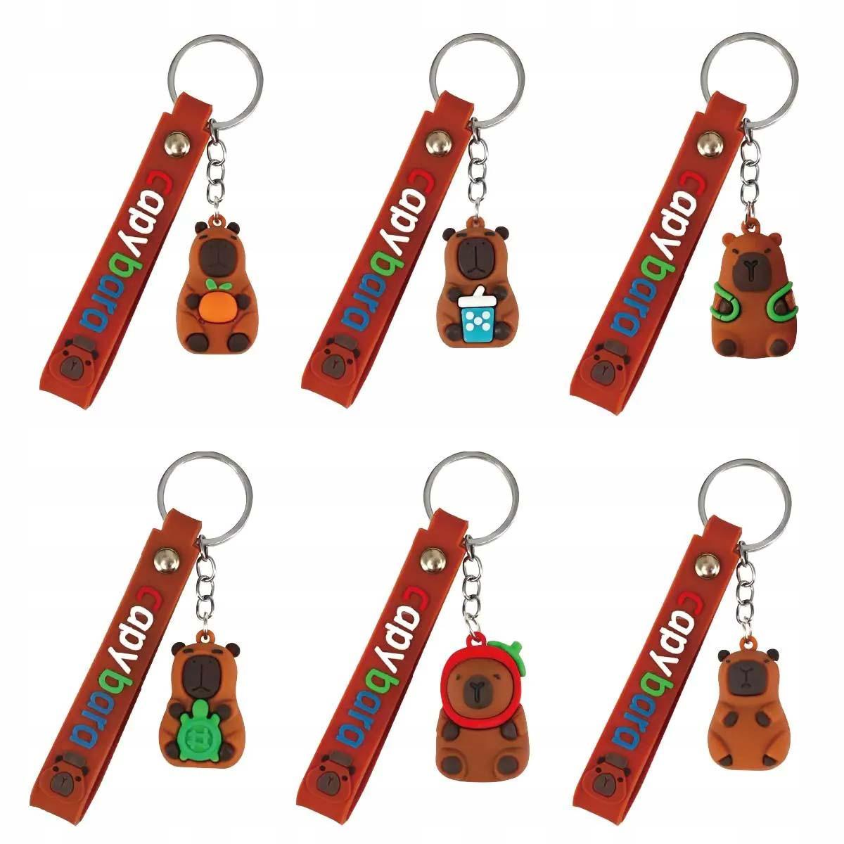 Privezak za ključeve CAPYBARA (više vrsta) 