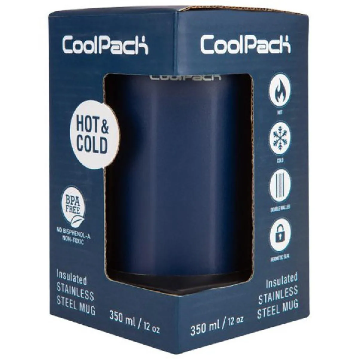 COOLPACK termo šolja NAVY BLUE 350ml 