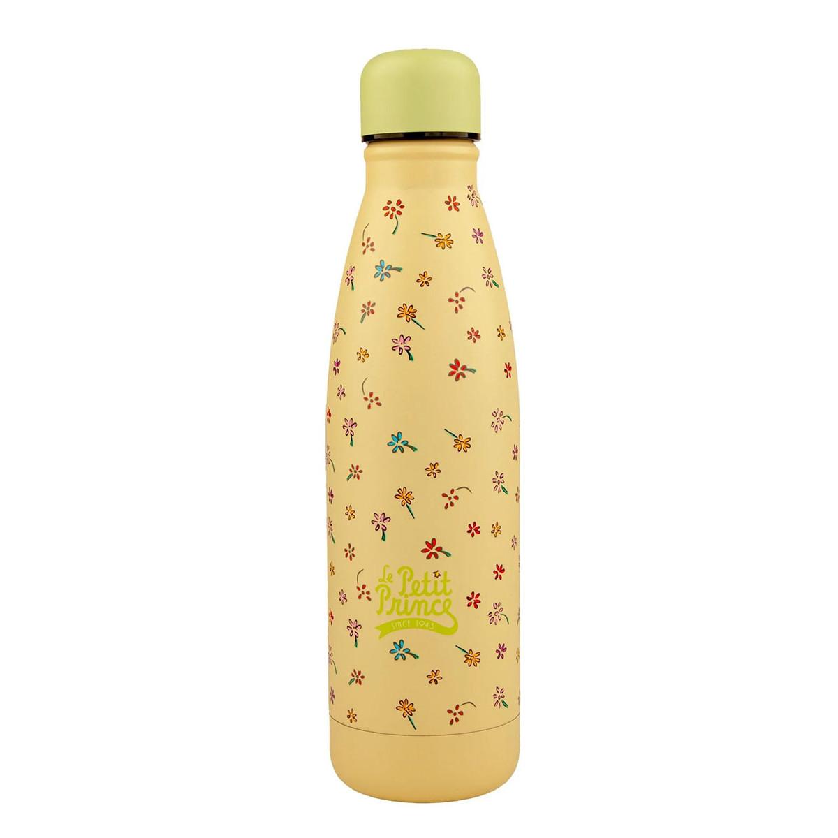 Metalna flašica za vodu 500ml THE LITTLE PRINCE - WILDFLOWER GARDEN 