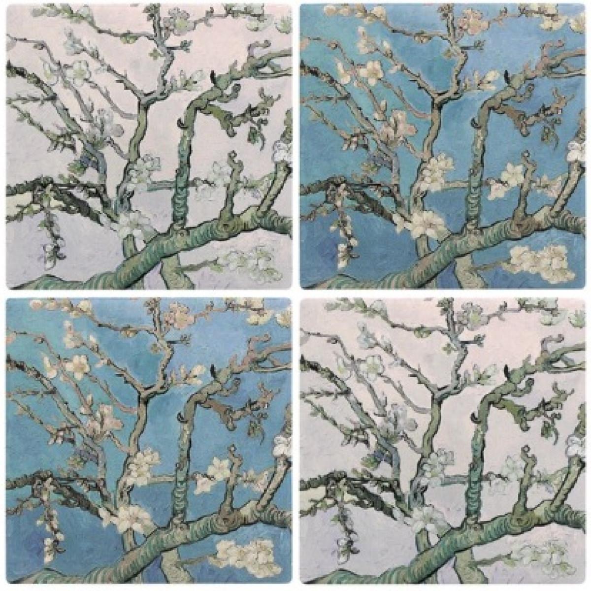 Set četiri podmetača ALMOND BLOSSOM 