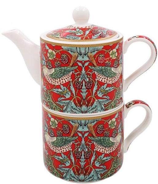 Čajnik i šolja STRAWBERRY THIEF 