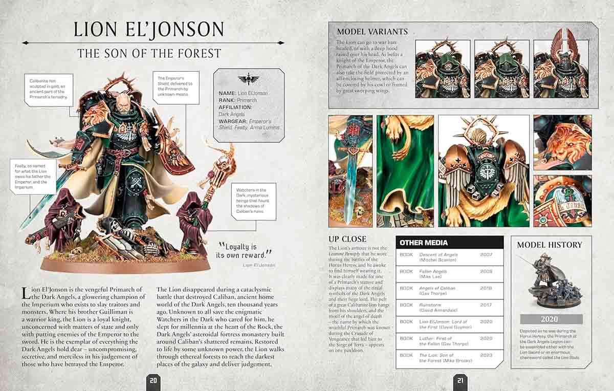 WARHAMMER 40 000 CHARACTER ENCYCLOPEDIA 