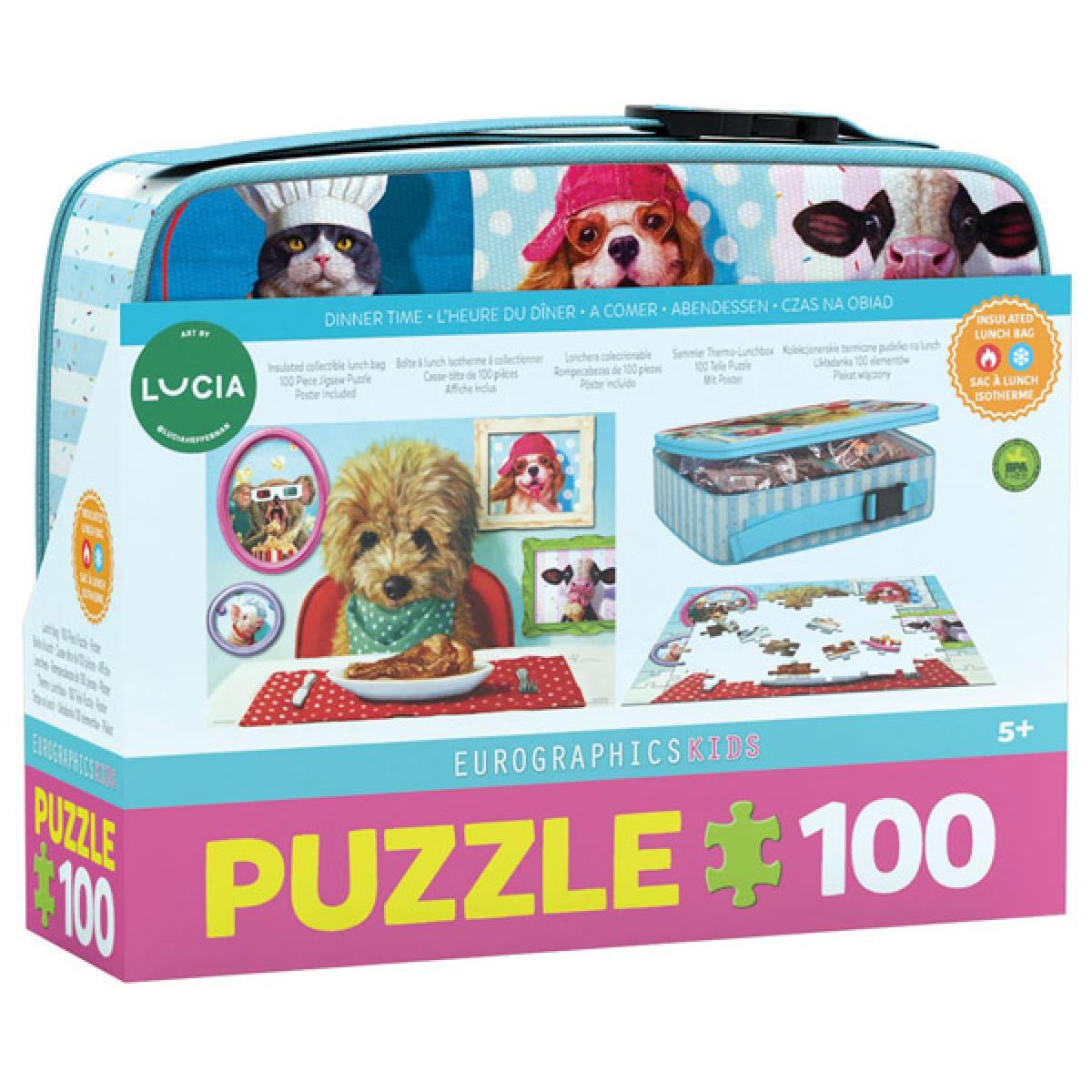 Puzzle za decu DINNER TIME LUNCH BAG 