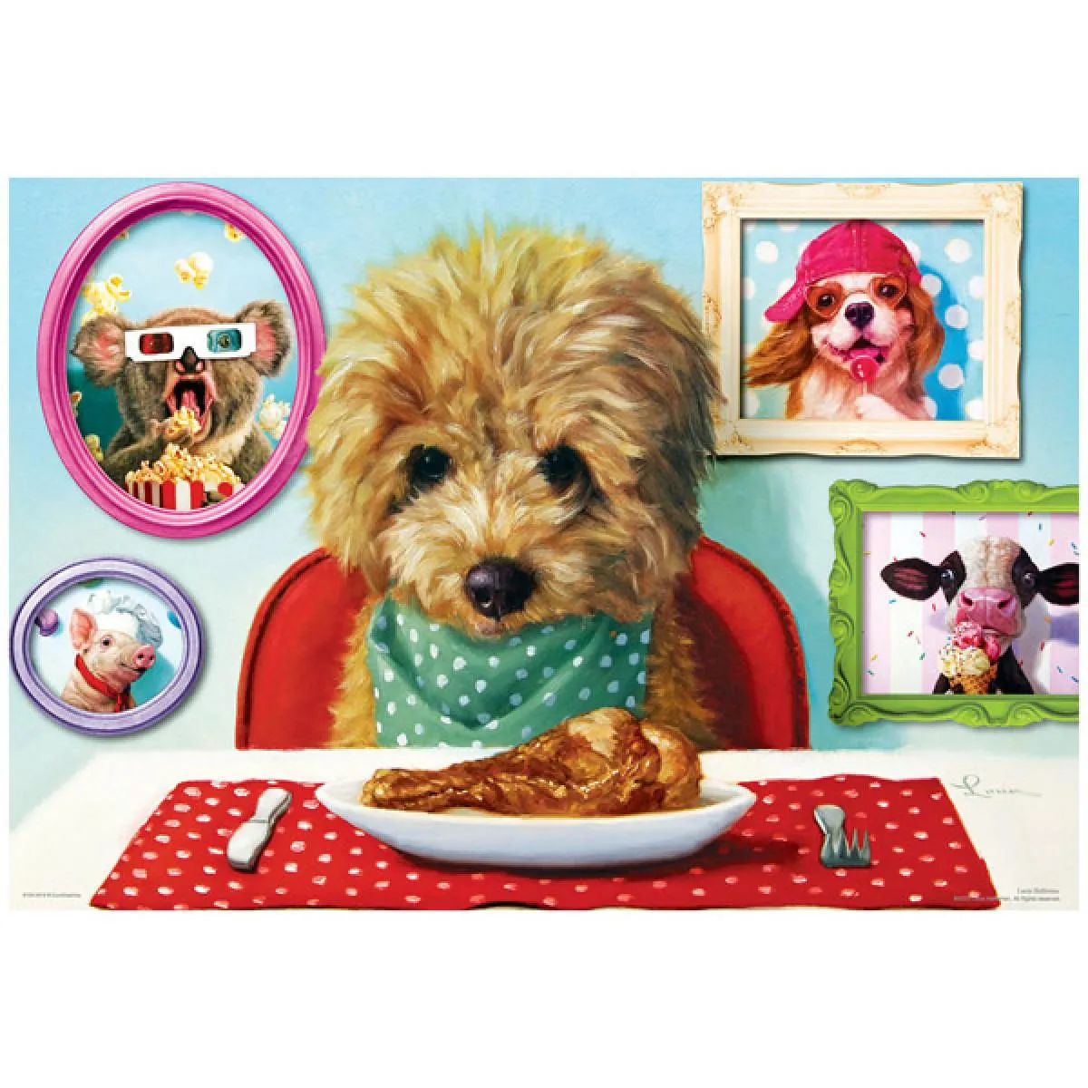 Puzzle za decu DINNER TIME LUNCH BAG 