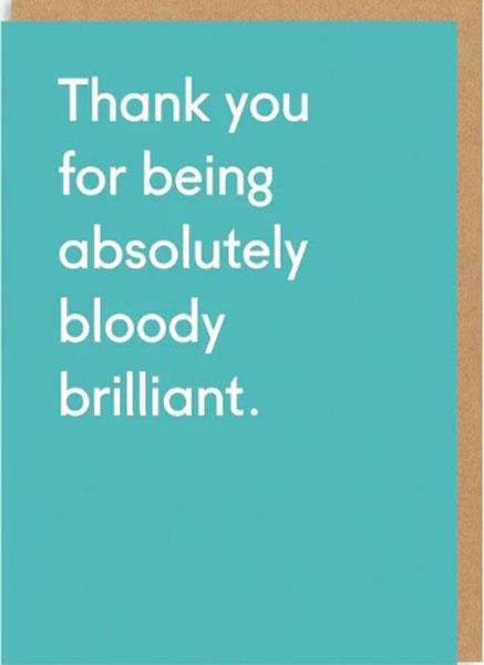 Čestitka HVALA -THANK YOU 