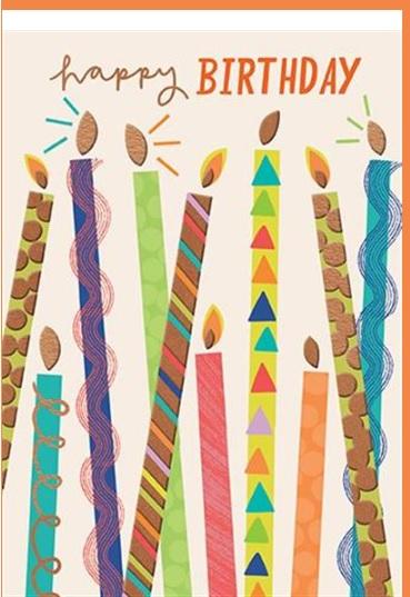 Rođendanska čestitka BIRTHDAY CANDLES 